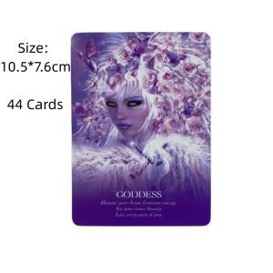 오라클 오브 유니콘 카드 A 44 타로 영어 점판 데크 Borad 게임