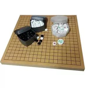 비접이식 양면 바둑판 장기판 풀세트