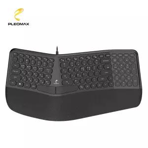 PLEOMAX 플레오맥스 인체공학 유선 키보드 PEK-N6000