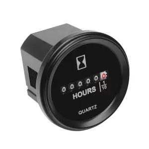 런리더 기계식 시간계 AC/DC 8V ~ 80V 잔디 깎는 기계 골프 카트 보트 지게차 모터홈 톱밀 등을 위한 방수