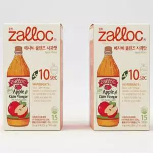 잘록 애사비 클렌즈 사과맛？ 15개입 2개