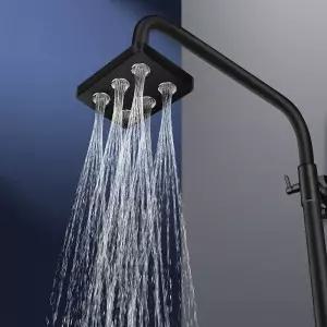 욕실 천장형 수압상승 샤워기 절수 샤워 호스 헤드