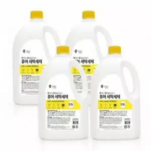 지오클린 퓨어 세탁세제 2.5L 4개