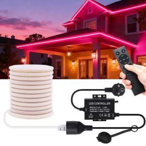 12키 RF 리모컨 디머 스위치 750W UK 조명용 스트링 라이트 LED 플러그 EU 1500W US AC 220V 스트립 전원 AU 110V 포함