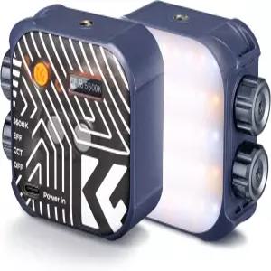 K F 컨셉 바이컬러 LED 비디오 조명 2000mAh 충전식 휴대용 카메라 CRI 96 2500K-9900K 15가지 효과