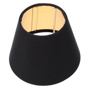 E14 패브릭 전등 갓 90x150x120mm 블랙 테이블 그늘 수제 램프 홈 커버 벽 천 골드 라이트 플로어 장식