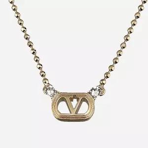 [발렌티노]6S 8W2J0BG2 YCW 9MN 브이 로고 목걸이