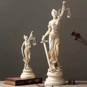 정의의 여신상 변호사 법조인 선물 서재 개업 조각상 소품