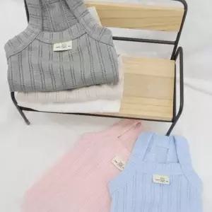 [반려] 1P 강아지 여름 해피 나시티 외출복 반려견 잠옷 2XL