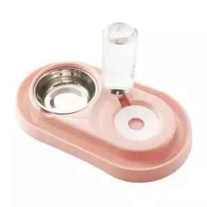 [반려] 급식기 강아지 반자동 인디핑크 1P 식기 고양이 급수