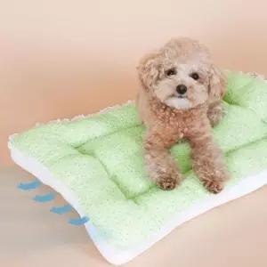 [반려] 베드 강아지 반려견 사각 낮잠 에어매쉬 방석 3D