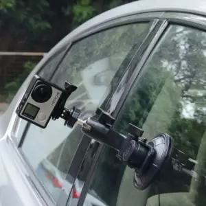 자동차 유리 썬루프 흡착 거치대 고프로 샤오미 미지아 4K