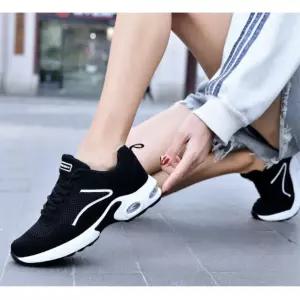 발볼넓은 여성키높이운동화 에어쿠션 워킹화 캐쥬얼신발