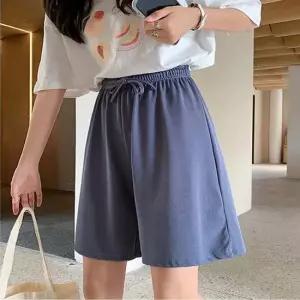 반바지 편한 쿨팬츠 허리밴딩 여름 여성 5부 시원한