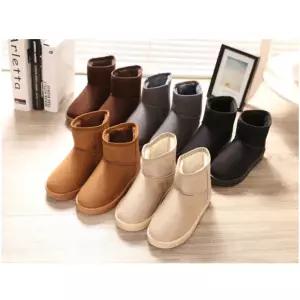 내추럴 겨울 털부츠 여성 스키장 방한워커 숏 데일리신발