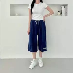 여성 버뮤다팬츠 오버핏 반바지 빅사이즈 여름바지