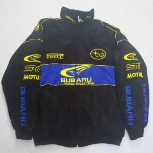 스바루 바람막이 윈드러너 빈티지 레이싱 F1 오토바이