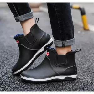 오토바이 배달 남자장화 레인부츠 작업화 추천 숏 여름용