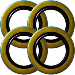 RigsNPart 트레일러 허브 휠 그리스 씰 10-19 171255TB 1.719인치 X 2.565인치 3500파운드 84 스핀들 E-Z