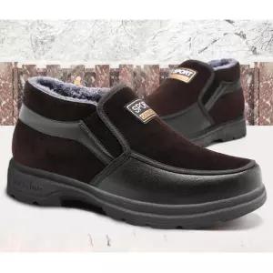 한겨울 남성단화 털부츠 모카신 방한화 로퍼 심플 캐주얼