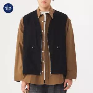 남성조끼 봄 빈티지 카고 베스트 낚시 아웃도어 루즈핏 조끼 심쿵직구