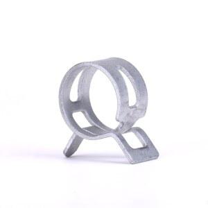 65MN 망간강 Dacromet 코팅 스프링 호스 클램프 내부 직경 5mm 22mm 고강도 탄성 강철 버클 워터 파이프 후프