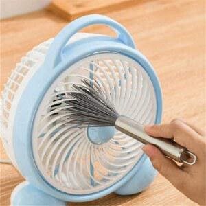 다기능 청소 브러시 2개 스틸 핸들 가정용 홈 클리닝 도우미