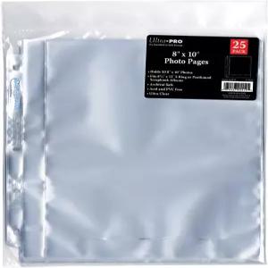 울트라 프로 8x10 사진 페이지 25 ct. 8.5인치 x 11인치 앨범용 팩