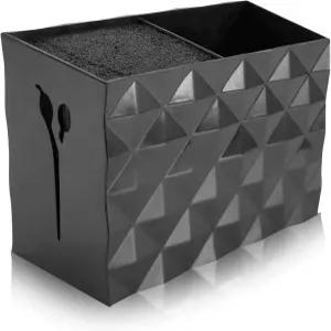 스타일리스트 가위 랙 홀더 케이스용 JIAKAI 프로페셔널 살롱 박스 미용 빗 클립 보관함 블랙