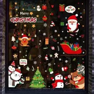 크리스마스스티커패키지120개입 파티 소품 장식