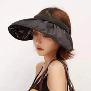 여성 여름 썬캡 스타일 창큰 모자 데일리 캐주얼