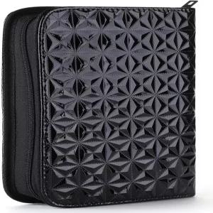 미용사용 퍼헤어 스타일리스트 가위 홀더 파우치 케이스 살롱 이발 도구 홀스터 백 - 라지 퓨 가죽