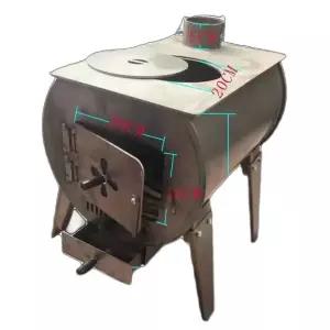 드럼통화목난로 야외 장작난로 소각통 드럼통 화로대 중형