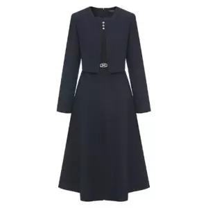 [미니멈]자켓 레이어드형 원피스 (M1AGWO1940)_IC