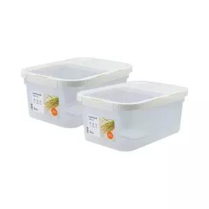 락앤락_쌀통 5kg x 2개 + 계량컵 + 제습제 / HPL560