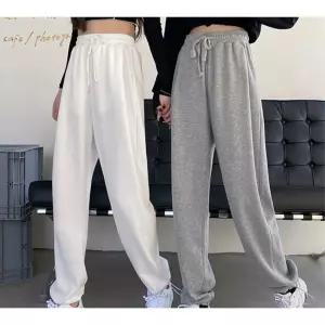 밑단스트링 키작녀 조거바지 편한 밴딩팬츠 힙합 짐웨어