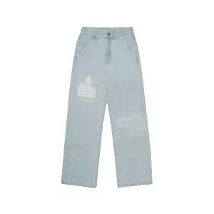 키르시 KIRSH 두들 체리 플래닛 데님 팬츠 라이트 블루 J31C2DDP01BLL