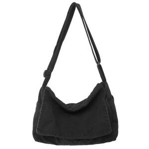 콜산트 메신저백 여성용 남성 사첼백 캔버스 크로스바디 숄더백 캐주얼 슬링백