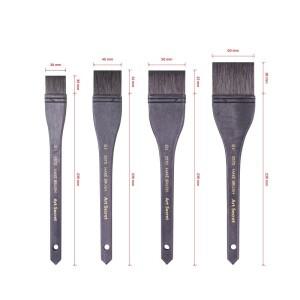 ArtSecret 고품질 2570 Hake 수채화 브러시 구 아슈 아티스트 페인팅 DIY 염색 Basecoating을위한 고급 머