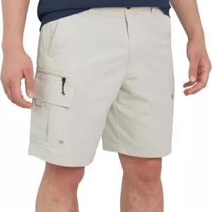 퀵실버 남성 레귤러 핏 고정 허리 워터 프렌들리 액티브 하이브리드 카고 반바지 (32-42)