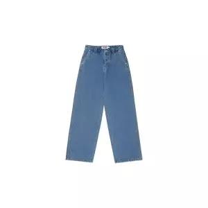 키르시 KIRSH 체리 베이직 기모 데님 팬츠 블루 J34C2KDP01BLA