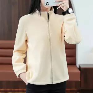 여성트레이닝복 봄가을 폴라폴리스 스탠드넥 캐주얼 다목적 점퍼 심쿵해외구매