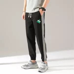 남자바지 캐주얼 허리벤딩 트레이닝 구부패 와이드 간절기 조거 심쿵