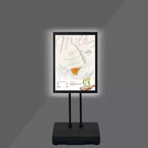 LED 입간판 포스터스탠드 광고판 메뉴판 물통형 A2