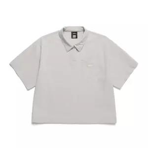 내셔널지오그래픽 N242WTS960 여성 아델리 경량 우븐 스트레치 카라티셔츠 ICE GREY 173368