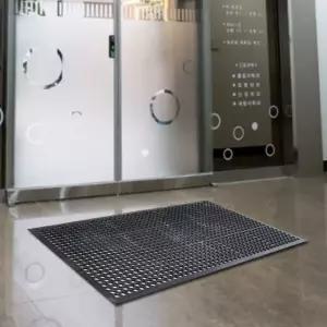 고무 출입구 현관 매트 레인 코일 발판 업소용