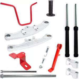 콜먼 CT200U BT200X CT200UEX 196cc 하이선 200-3 200-7 Axis M200 미니 자전거용 핸들바 및 킥스탠드