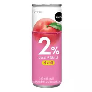이프로 부족할때 복숭아 제로 240ml x 60캔