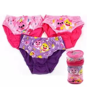 핑크퐁 엄마상어 팬티 (택1) 캐릭터 여아 3종세트