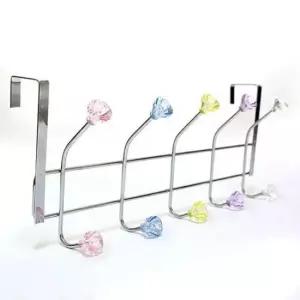 [JED] 자바라형 옷걸이 의류 원목 문걸이 10구 정리 소품